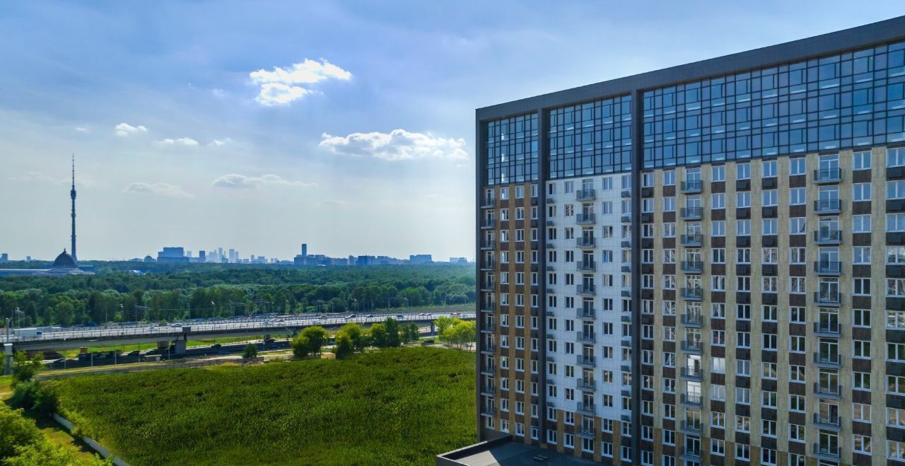 квартира г Москва п Внуковское апарт-комплекс «Легендарный квартал» аллея Берёзовая 19 Ботанический сад, корп. 4 фото 4