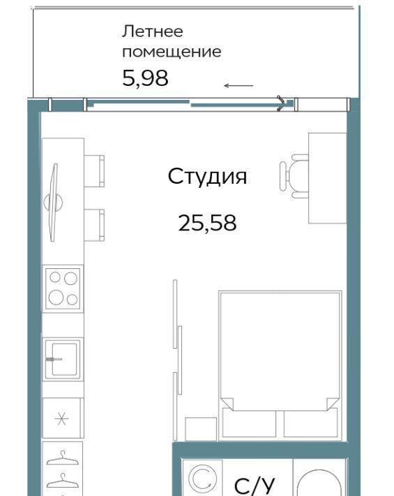 квартира г Саки ул Морская TEMPO фото 1