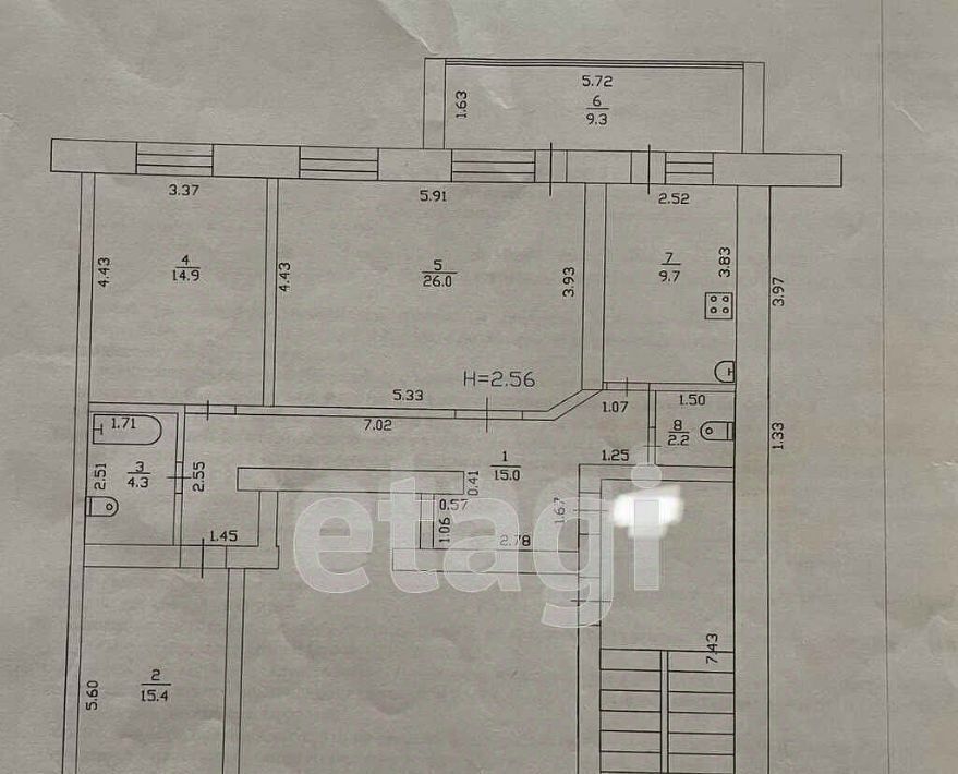квартира г Горячий Ключ ул Кириченко 17к/2 фото 2