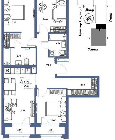 ул Андрея Кореневского 5к/1 Калининский административный округ фото