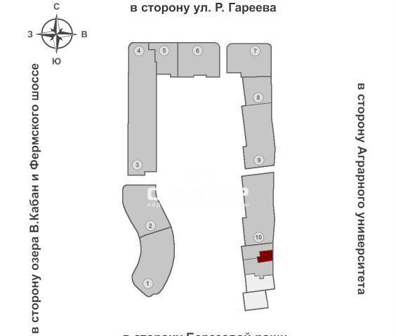 свободного назначения г Казань р-н Приволжский ул Рауиса Гареева 76 Республика Татарстан Татарстан фото 5