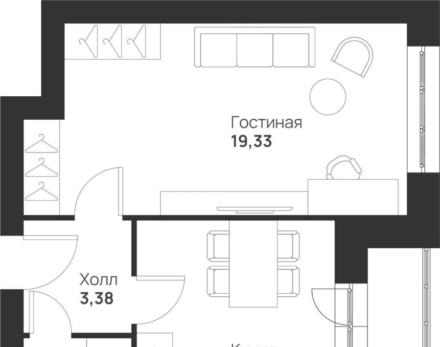 квартира г Тула р-н Привокзальный ул Героев России 8 фото 3