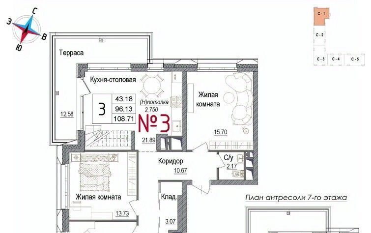 квартира г Наро-Фоминск ул Володарского 10 фото 1
