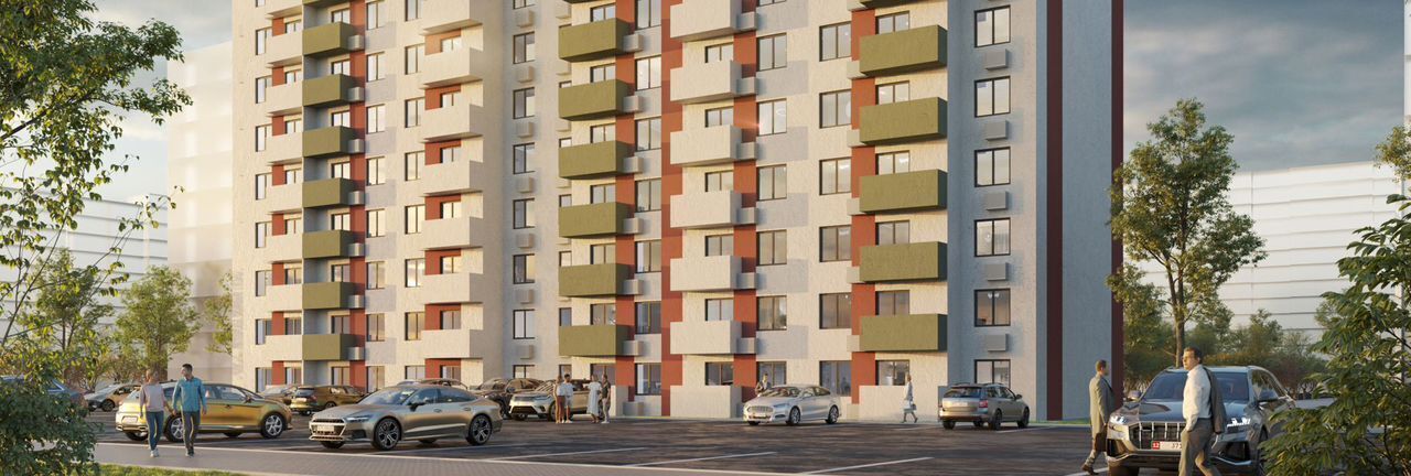 квартира г Курган мкр 16-й квартал «Атмосфера» р-н Заозерный, кв-л 4, стр. 62. 1 фото 3
