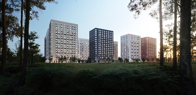 метро Коммунарка ТиНАО МФК Foreville Корниловская, улица Разведчика Дейча фото