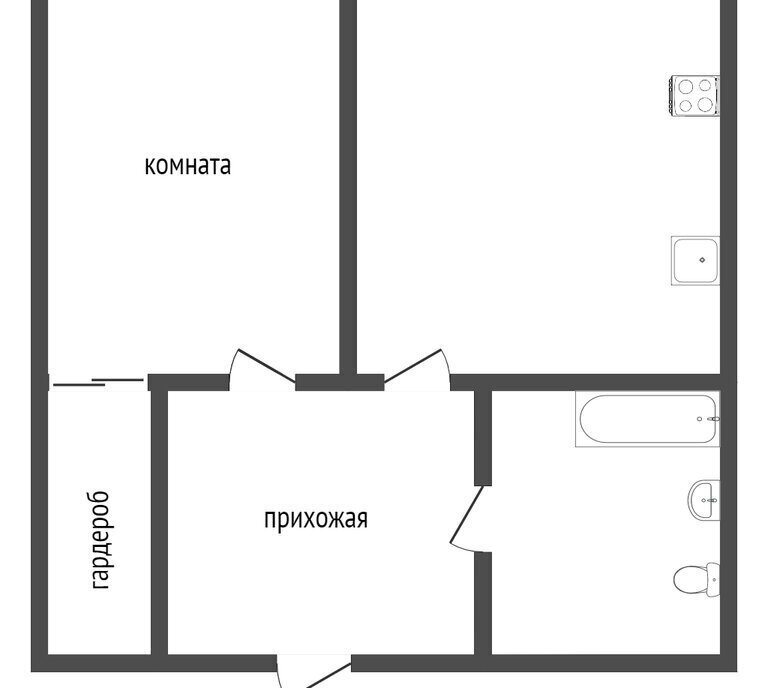 квартира г Сочи ул Я.Фабрициуса 2/23м Хостинский район фото 1