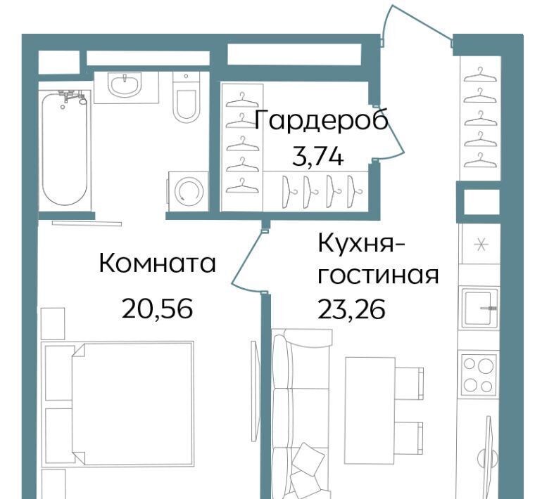 квартира г Саки ул Морская TEMPO фото 1