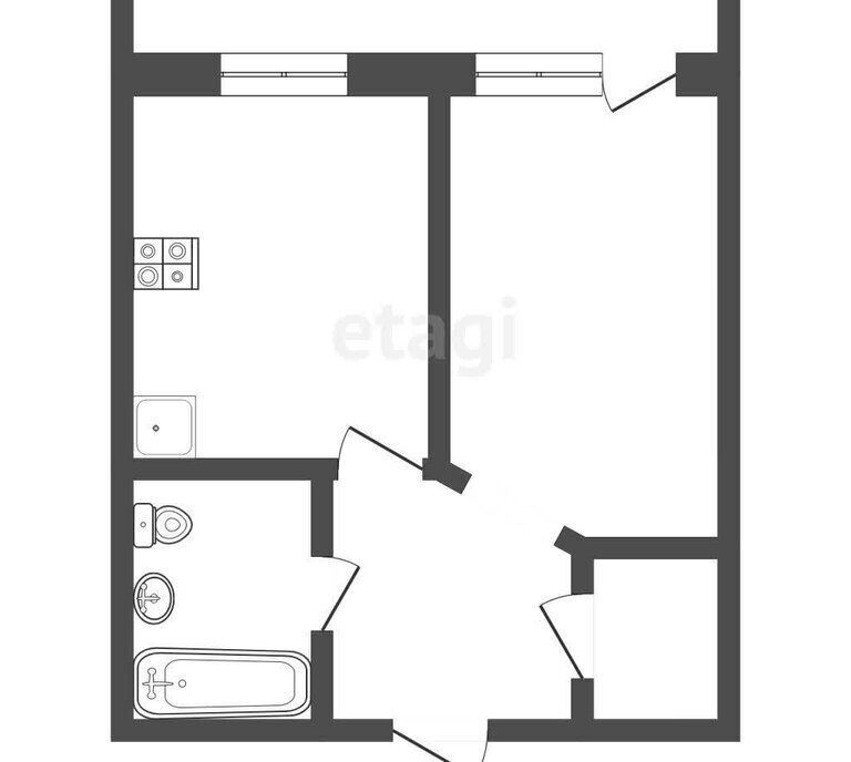 квартира г Абакан ул Чертыгашева 197вк/2 ЖК «7 ключей» фото 1