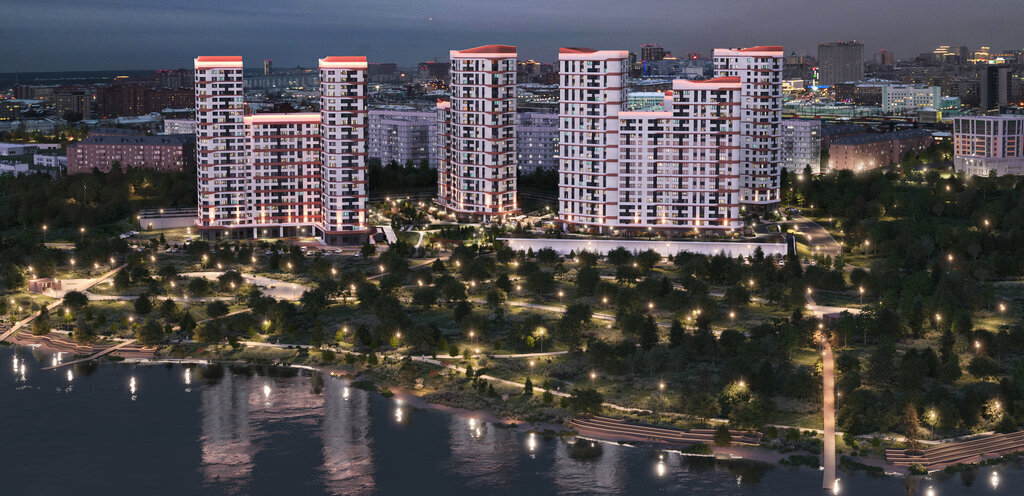 квартира г Новосибирск метро Площадь Гарина-Михайловского р-н Железнодорожный ул Прибрежная 6 ЖК «Беринг» фото 5