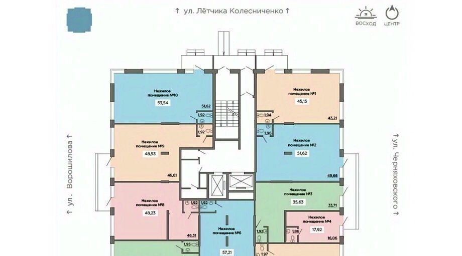 свободного назначения г Воронеж р-н Ленинский ул Ворошилова 63/2 фото 2