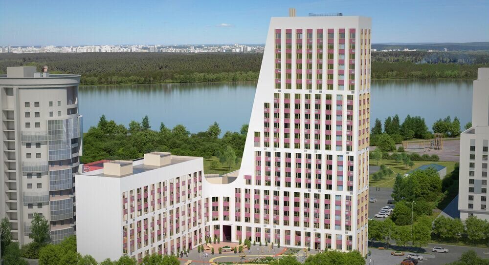 квартира г Екатеринбург р-н Чкаловский Ботаническая ул Щербакова 145в ЖК «‎Аура» фото 1