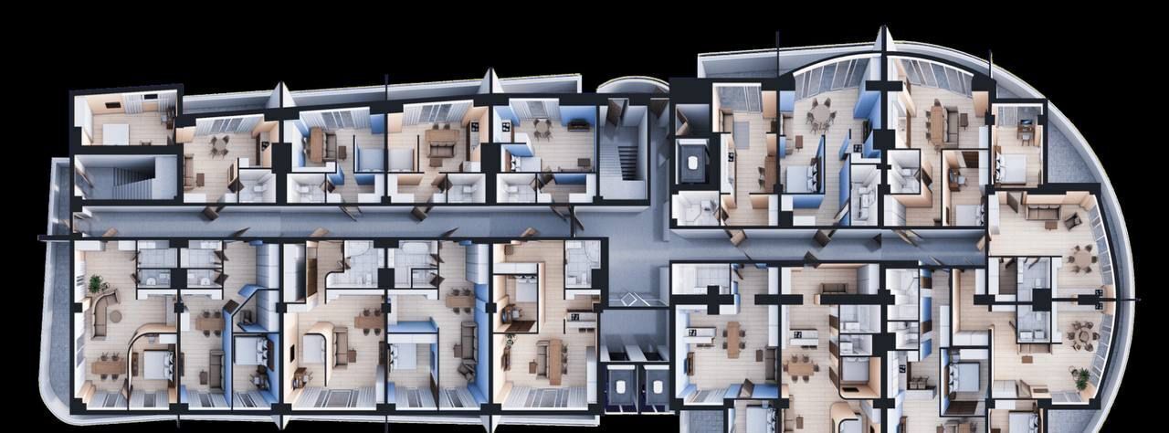 квартира г Ялта проезд Парковый 6б ЖК «Приморский Park House» фото 5