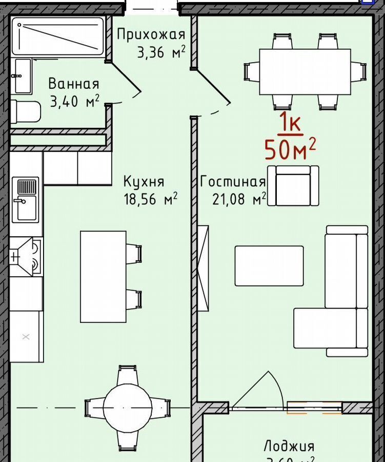 квартира г Махачкала р-н Кировский ул Даганова 139 Кировский внутригородской район фото 14