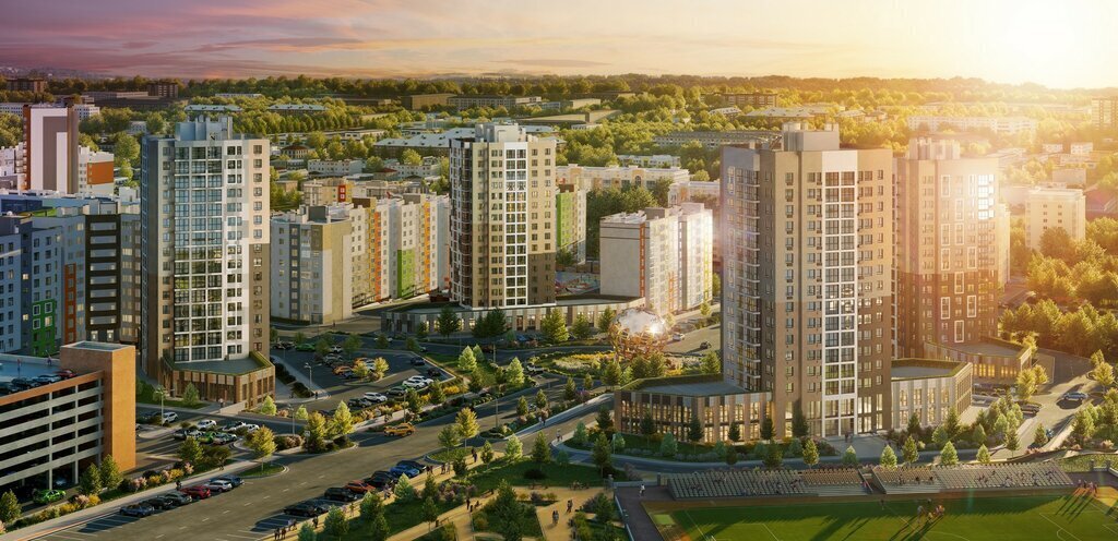 квартира г Симферополь р-н Центральный микрорайон «Город Мира» жилой комплекс Город Мира фото 1