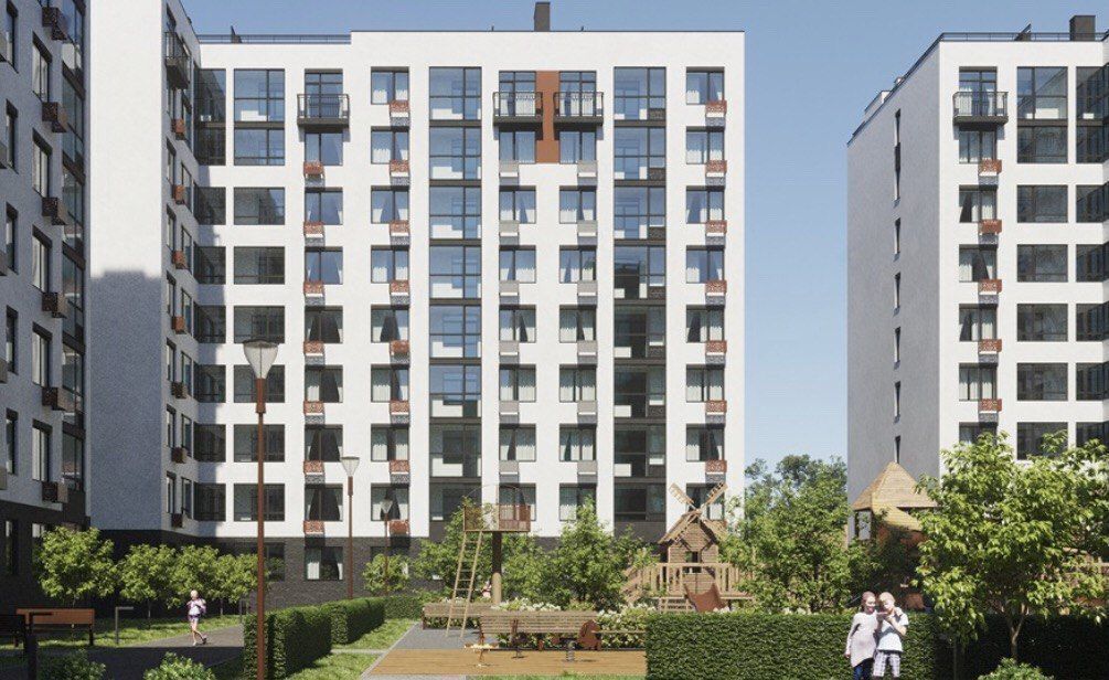 квартира г Калининград р-н Московский ул Поленова 7 квартал «Этюд» фото 11