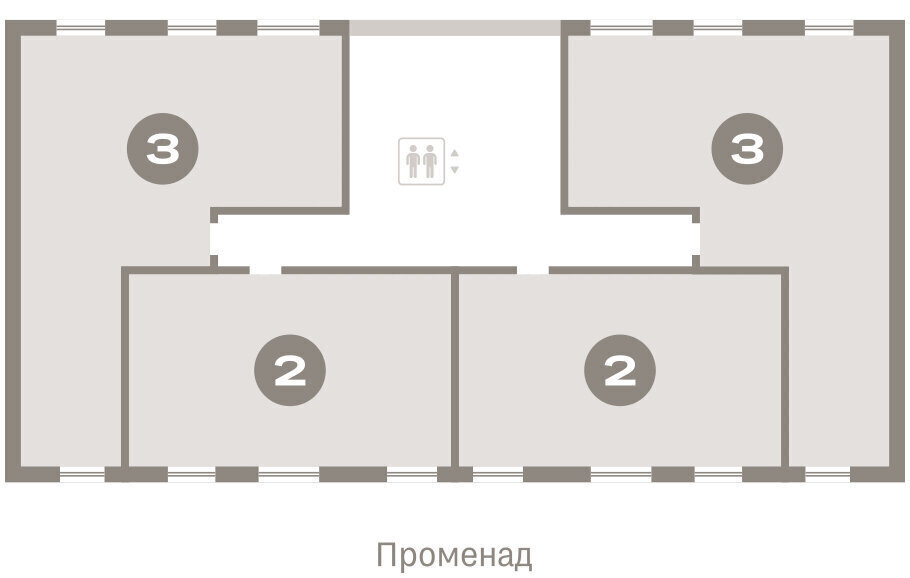 квартира г Омск р-н Кировский Кварталы Драверта Кировский АО фото 3