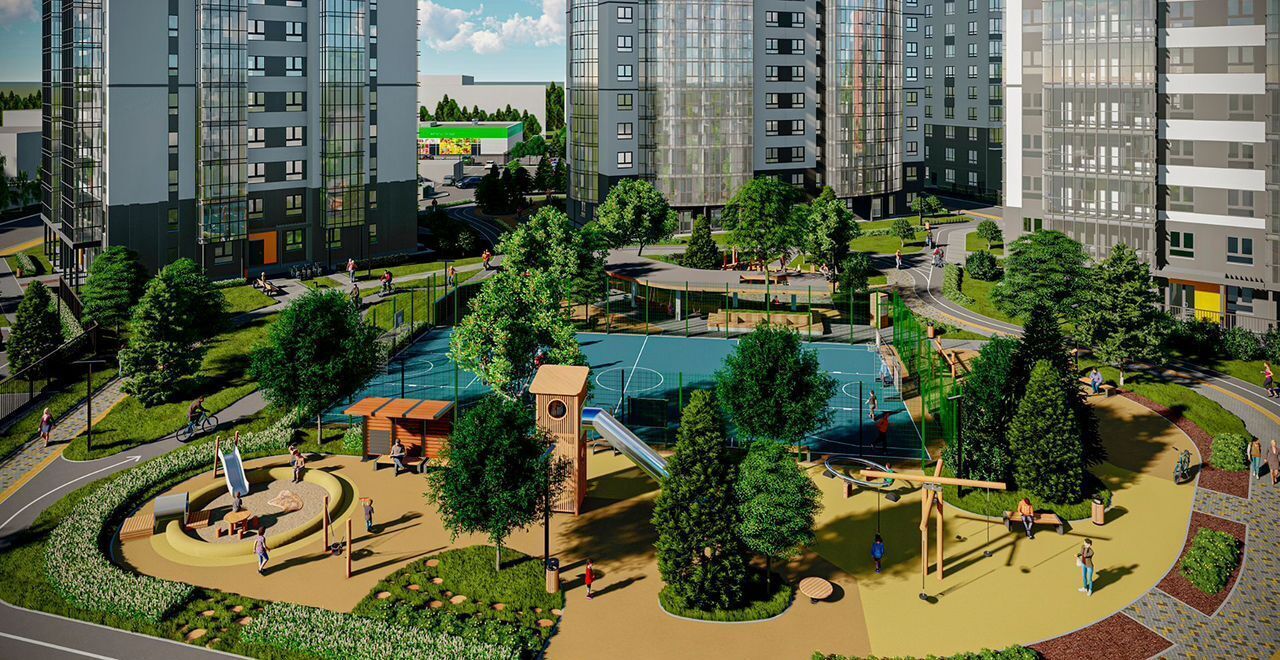 квартира г Новосибирск р-н Октябрьский Золотая Нива ул Гаранина 4 фото 4