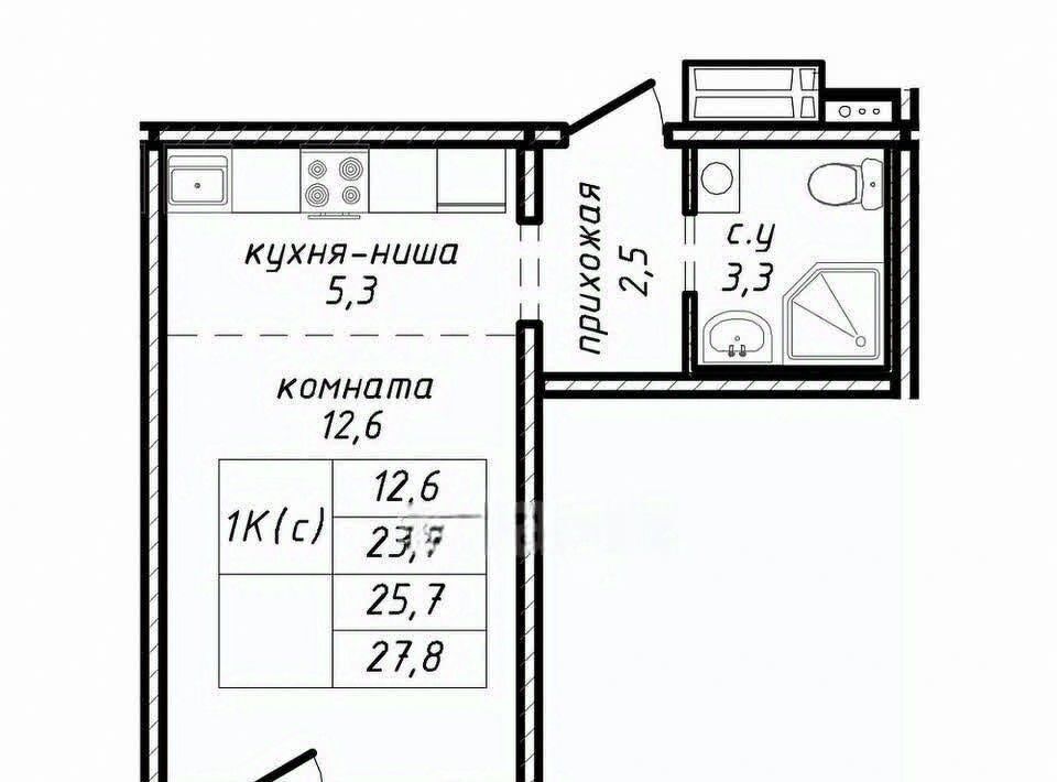 квартира г Новосибирск ул Связистов 162 Площадь Маркса фото 3