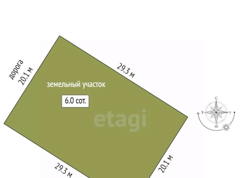 земля г Новый Уренгой Простоквашино дачный кооператив, ул. 1-я Брусничная, 46 фото 2