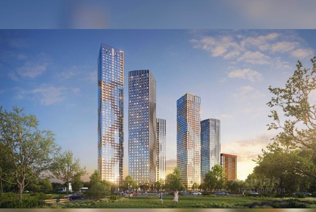 квартира г Москва метро Мичуринский проспект ЗАО Очаково-Матвеевское ЖК Левел Мичуринский к 2 фото 2
