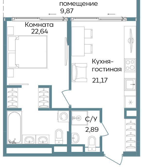 квартира г Саки TEMPO курортный кластер Темпо фото 1