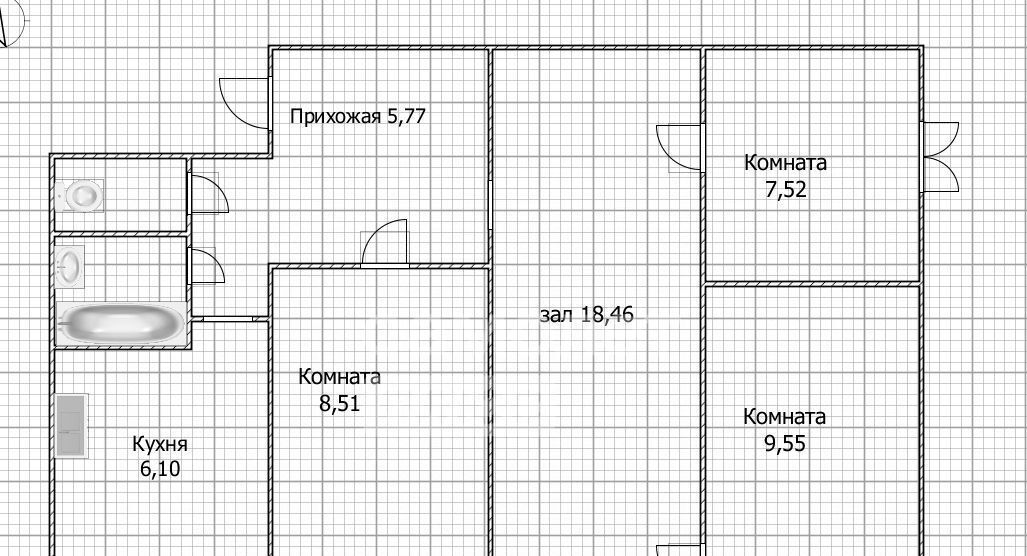 квартира г Ульяновск р-н Железнодорожный ул Варейкиса 11 фото 3
