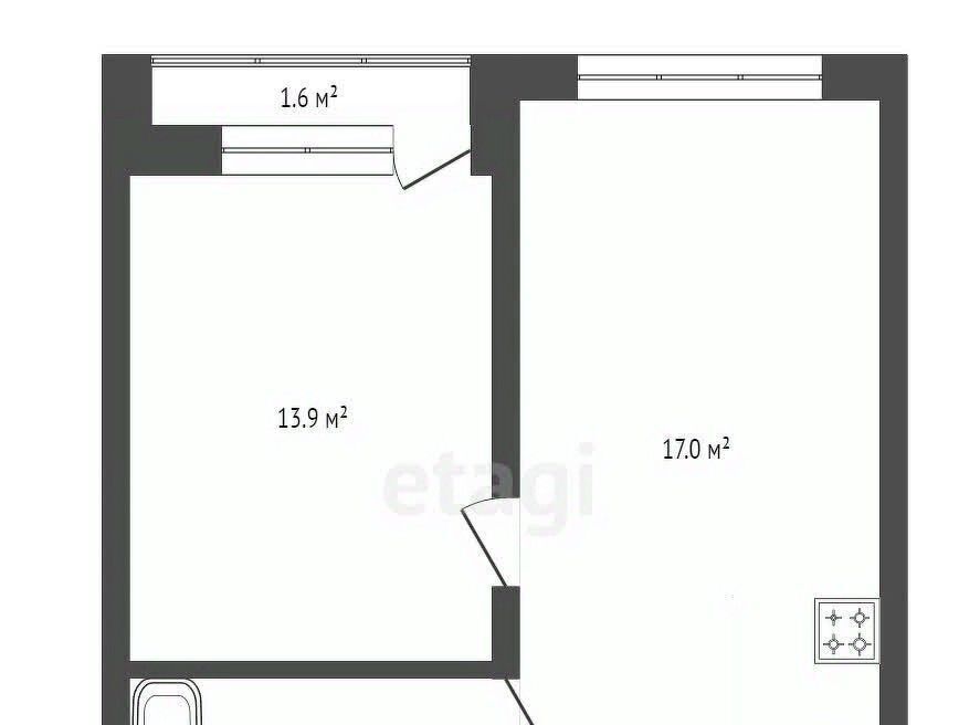квартира г Тюмень р-н Центральный ул Газовиков 40 ЖК Европейский Центральный административный округ фото 3