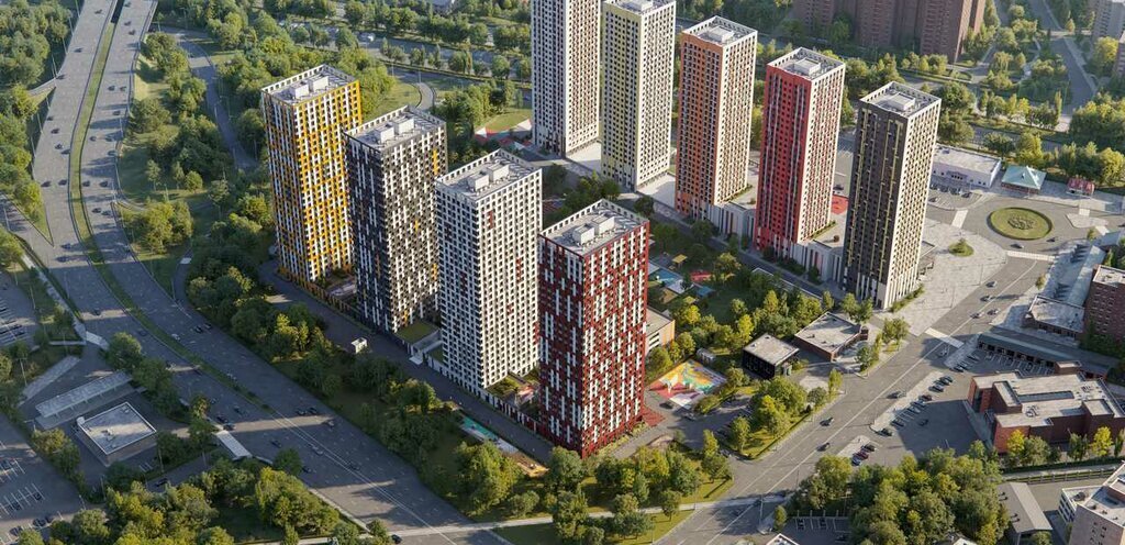 квартира г Москва метро Павшино метро Красногорская жилой комплекс Тетрис, к 6, г Балашиха, микрорайон Павшино фото 9