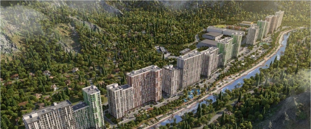 квартира г Сочи р-н Центральный с Русская Мамайка р-н Центральный внутригородской ЖК «Светский лес» КСМ мкр фото 4