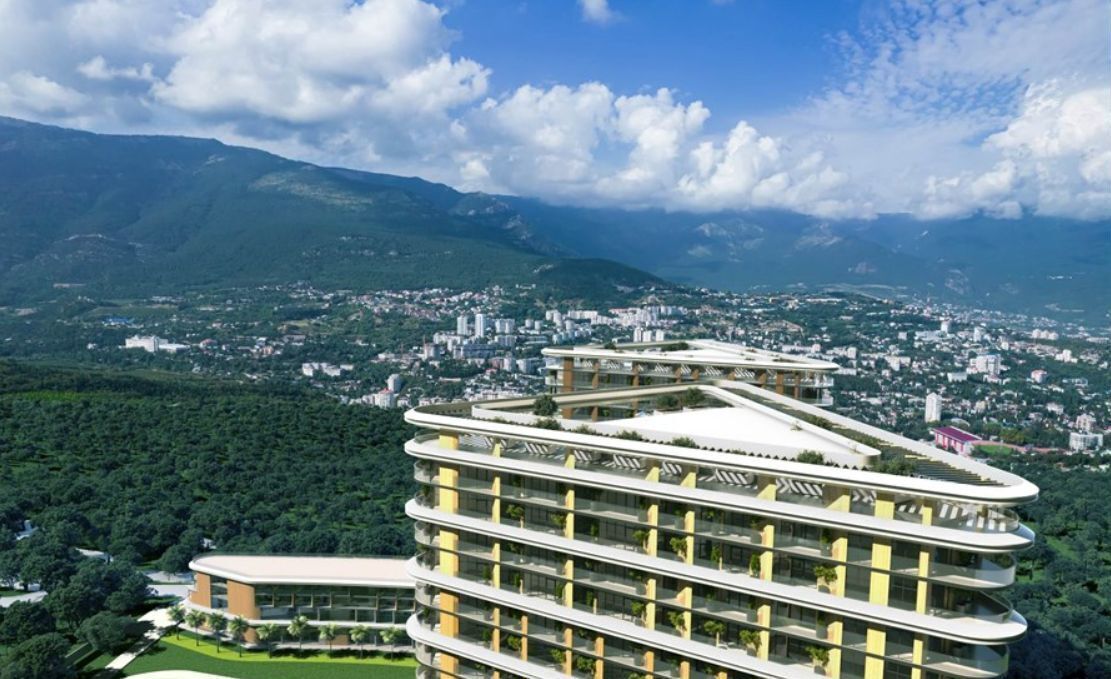 квартира г Ялта пгт Виноградное дор Объездная 5 д. 6 фото 10