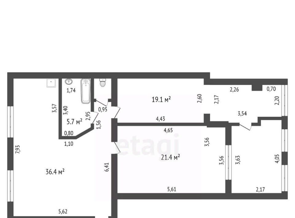 квартира г Благовещенск ул Горького 163 фото 2