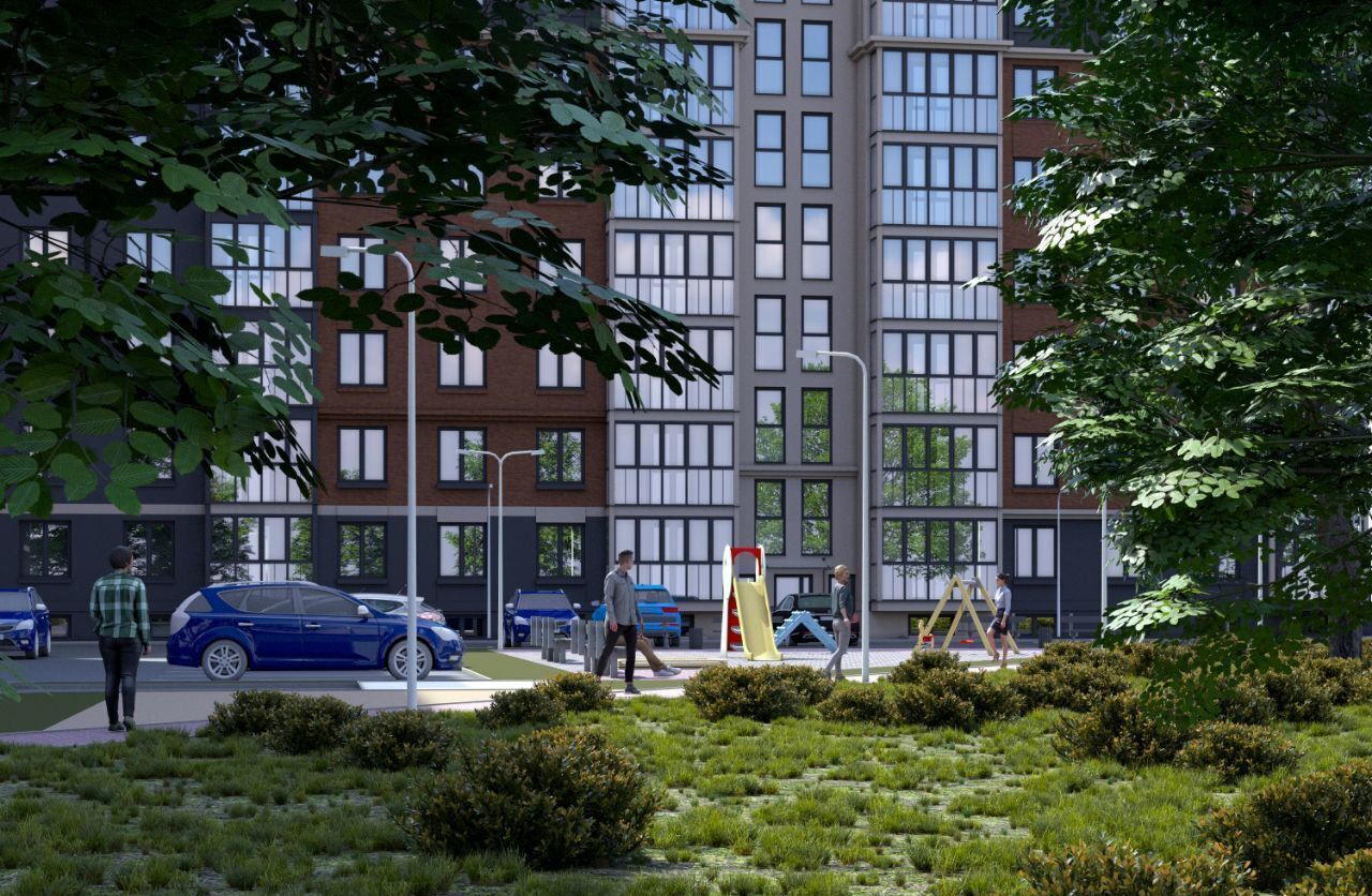 квартира г Калининград р-н Московский ул. Толстикова, д. 36, корп. 2 фото 12