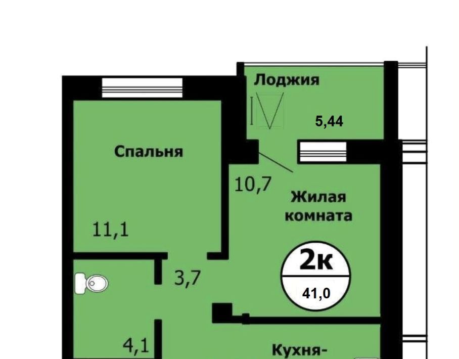 квартира г Красноярск р-н Свердловский ул Лесников 25а фото 17