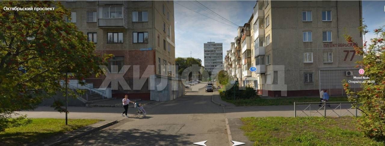 квартира г Кемерово р-н Ленинский пр-кт Октябрьский 77 Кемеровская обл. — Кузбасс фото 15