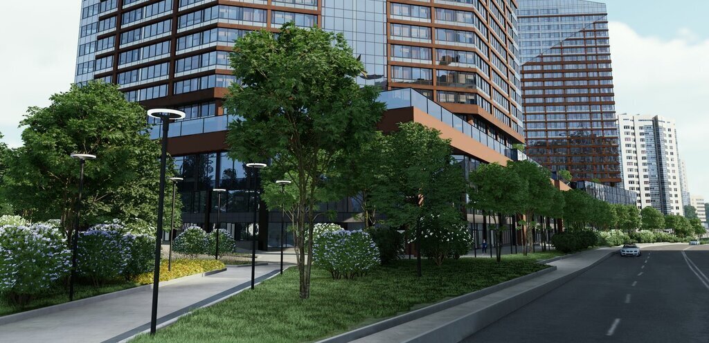 квартира г Екатеринбург р-н Верх-Исетский ул Маршала Жукова 16 МФК Re:Volution Towers Площадь 1905 Года фото 6