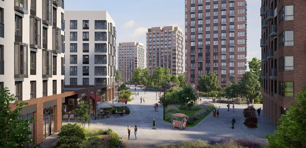 квартира г Москва метро Ольховая Троицк ЖК Заречный жилой район Новые Ватутинки фото 2