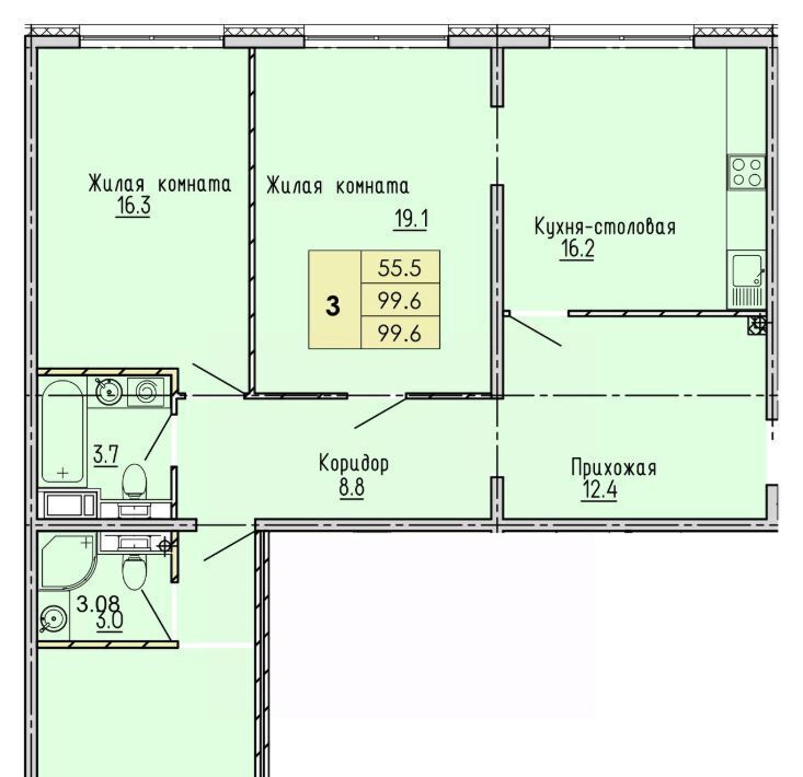 квартира г Пенза р-н Октябрьский ул Яшиной 2 фото 1