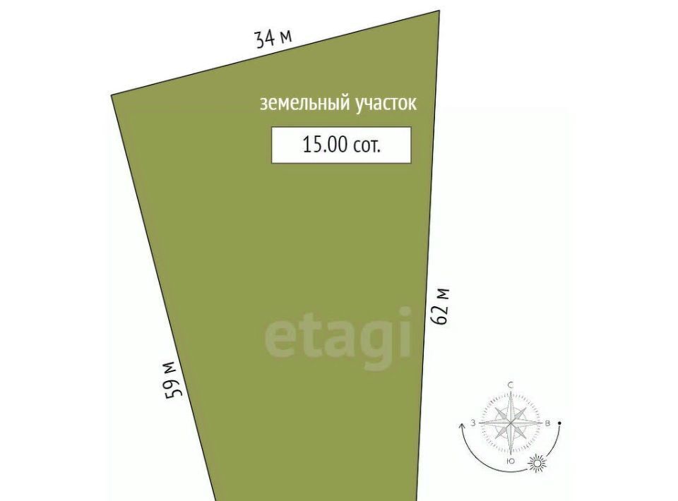 земля г Прокопьевск р-н Рудничный Сафоново фото 2