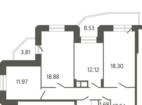 квартира г Подольск мкр Климовск ул Советская 18к/2 Подольск фото 1