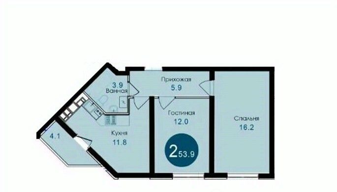 квартира г Новороссийск с Гайдук ул Труда 8 фото 1