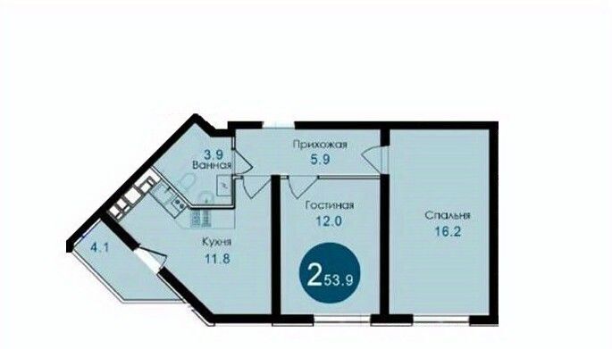 квартира г Новороссийск с Гайдук ул Труда 8 фото 1