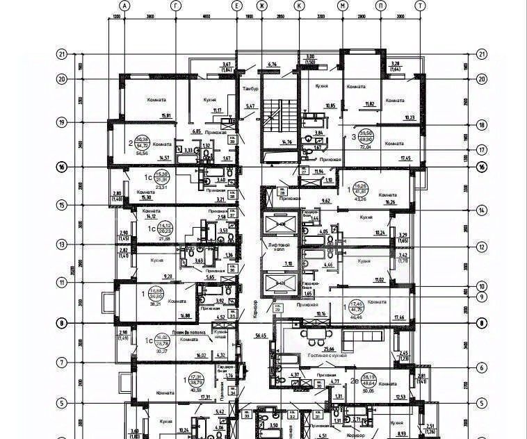 квартира г Воронеж р-н Коминтерновский ул Независимости 78бк/2 фото 1
