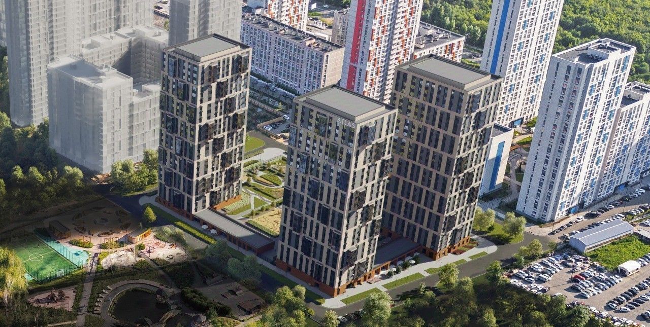 квартира г Екатеринбург Ботаническая Уктус жилрайон, Атлас Ривер парк жилой комплекс фото 2