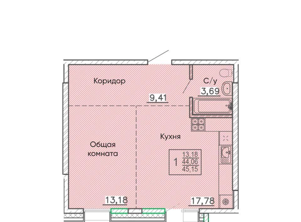 квартира г Улан-Удэ мкр Энергетик р-н Октябрьский фото 1