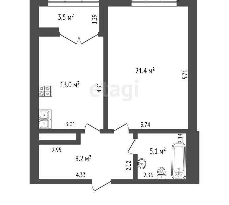 квартира г Калининград ул Красная 139в фото 1