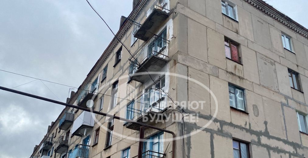 квартира г Кизел п Северный Коспашский ул Фурманова 13 фото 1