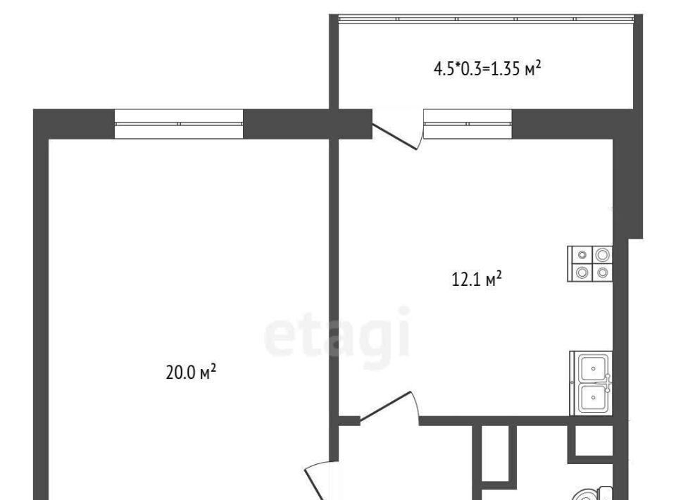 квартира г Ростов-на-Дону р-н Советский ул 2-я Краснодарская 169бс/1 фото 2