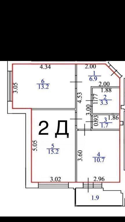 квартира г Тольятти 5-й квартал пр-кт Степана Разина 16в м-н фото 17