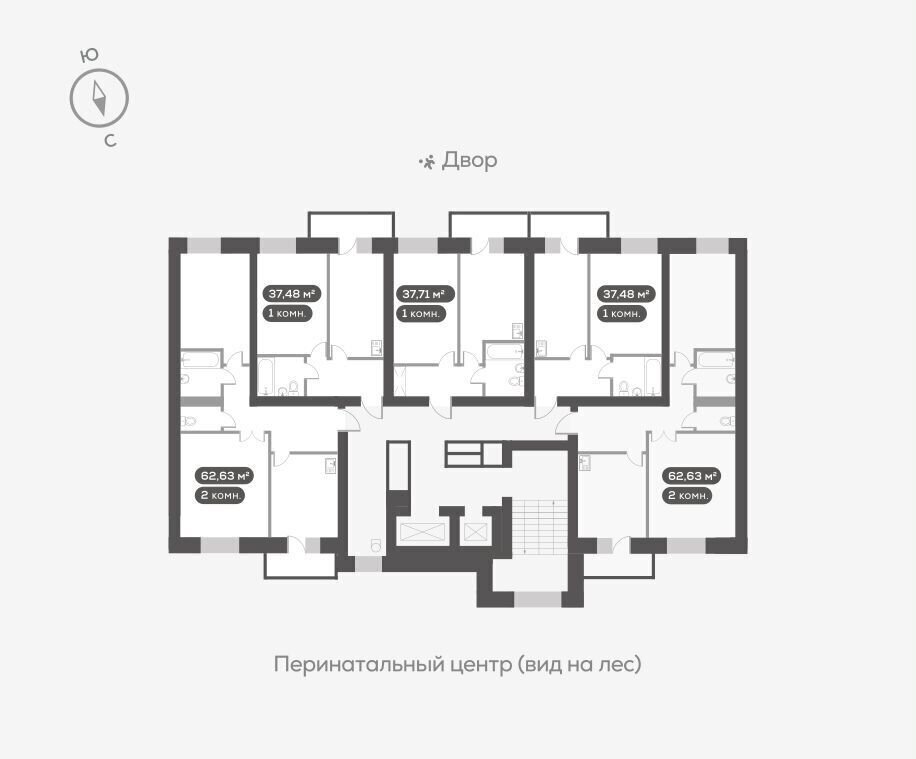 квартира г Красноярск р-н Октябрьский ул Академгородок 5 фото 2