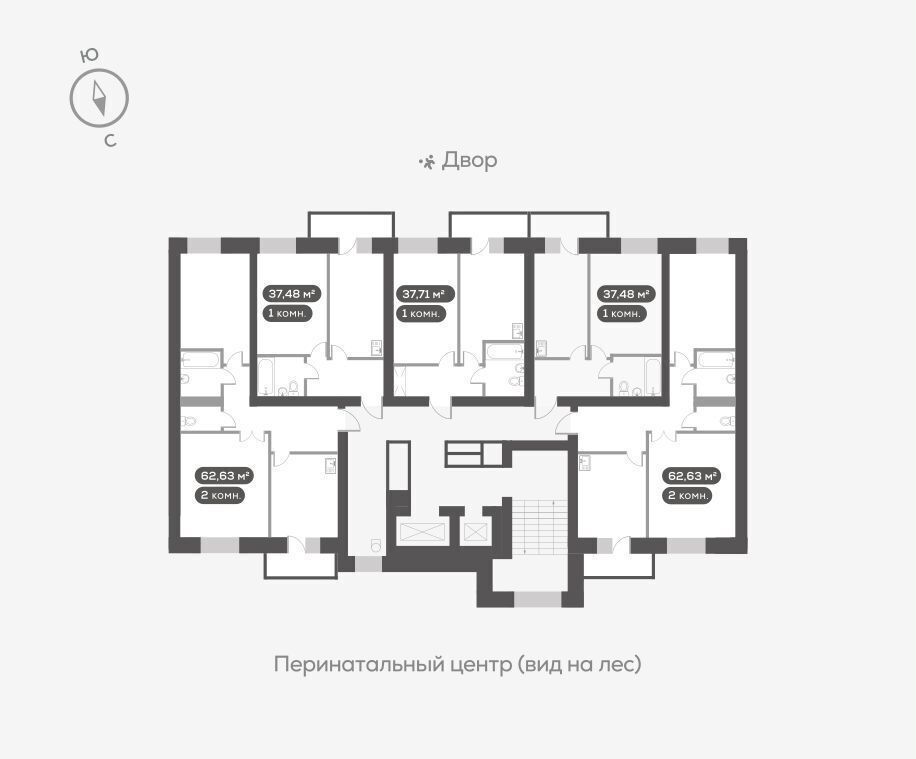 квартира г Красноярск р-н Октябрьский ул Академгородок 5 фото 2
